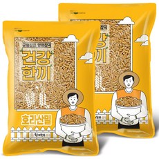한끼농산 고대곡물 호라산밀, 2kg, 2개