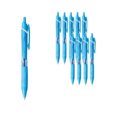 제트스트림 유성볼펜 SXN-150C-07 0.7mm, 라이트블루, 10개