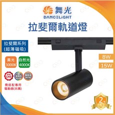 (A Light)附發票 舞光 LED 拉斐爾 投射燈, 1個, 拉斐爾8W軌道燈(驅動另購),3000K | 黃光, Black