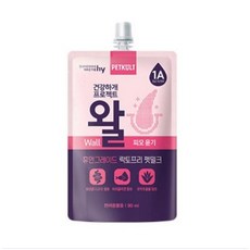 펫쿠르트 왈 피부건강, 1개, 90ml, 우유