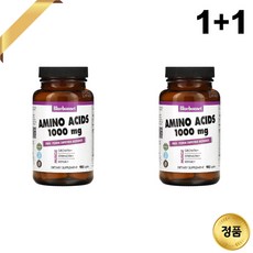 블루보넷 아미노산 1000mg 90캡슐 2개 BCAA 락트 달걀 난백 알부민 류신 페닐 알라닌 글라이신 트레오닌 트립토판 히스티딘 아스파르트산 티로신 이소 루신 알지닌 글루탐산, 90정
