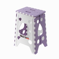 TREE 스툴스 사각 접이식 의자 L, 퍼플, 1개