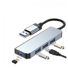 十一合一 Type-C 鋁合金集線器 支援4K HDMI VGA 讀卡 100W PD 3x USB 3.0 Gigabit 網路, 1個, 四合一USB*4基礎款