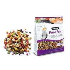 美國路比爾 ZuPreem 水果滋養大餐 鸚鵡飼料 中小型鸚鵡飼料 鳥飼料, 1包