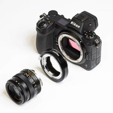 TZM 02 렌즈 어댑터 Leica Zeiss Voigtlander M 마운트 Z 카메라 Z50 Z6 II Z7II Z5, 한개옵션0, 1개