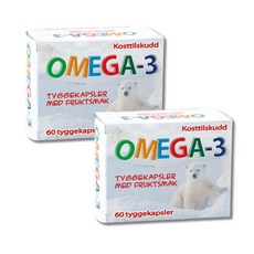 Isbjorn 挪威北極熊 挪威DHA兒童魚油軟膠囊, 1套, 120顆