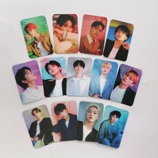 臺灣發貨-seventeen 新專衕款 會員卡 明信片尹凈漢 洪知秀等小卡週邊, 1個, 13張一套