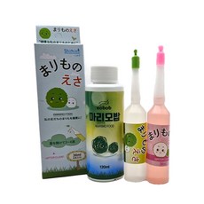 마리모 밥 먹이 비타민 사료 영양제 시미즈 + EOBOB 마리모 영양제 120ML 세트