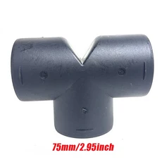 42mm 1 Vavles 플랩 에어 벤트 T 피스 파이프 조이너 커넥터 Webasto Eberspaecher 디젤 주차 히터, 05 TST-75mm-1Valve