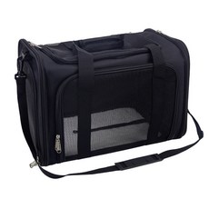 外出手提寵物包 大容量透氣款 貓咪狗狗通用便攜收納包, 1個, 黑色