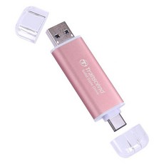 ESD310 2TB 외장 SSD 최대 1050MBs iPhone 호환171615용 듀얼 USB 드라이브 iPadMacPixel10TeslaSteam 데크ROG 앨리MSI 클로안, 1TB, 2-in-1 (Type C + A), Pink, Pink