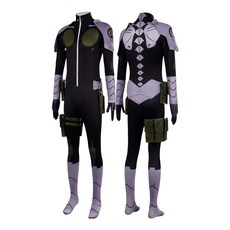 怪獸8號保科宗四郎cos服裝 黑色隊服cosplay服裝 角色扮演服裝