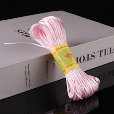 7號線20米中國結編織線材臺灣線結實diy手工編織手鍊繩編繩材料, 粉色-7號線約20米【買2個發貨】, 1個