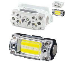 전술랜턴 모자랜턴 등산 캠핑 클립 SMART 멀티 LED헤드랜턴, 5LED 6모드