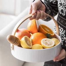 칸막이접시 세라믹 야외 건 칸막이 원형소형4칸 접시 스낵 소형 1 원형, 스몰밴드 U71, 1개