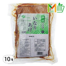 코우 푸요조미유부 40P 1kg 사각 냉동유부 / 그린라벨, 10세트