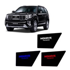 제오오스토어 기아 모하비더마스터 도어캐치 LED플레이트 4조각 램프 사이드램프 중앙등 도어등, 화이트