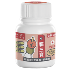 U4PET 貓三寶 機能Plus 雞肉口味, 35g, 1個, 綜合營養補充品