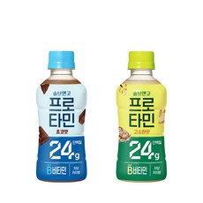 솔브앤고 프로타민 초코맛 250mL 6개+프로타민 고소한맛 250mL 6개, 12개