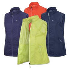 [품절임박 타임 추가할인] 시원하고 쾌적하게 여성 초경량 에어로도트 바람막이 조끼 (95~110) 등산복 골프복 일상복 /MBVW342