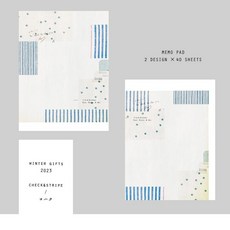 莫莫日貨 Yohaku 原創系列 冬之星膠裝便條紙，2023冬季限定，日本進口精緻膠裝筆記本，隨身記事好幫手, 1個