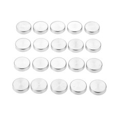 20PCS 스테인레스 스틸 가구 커버 거울 네일 16/18/20/22MM 하드웨어 스크류 캡 패스너, 20mm