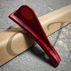 CJ motor 老偉士牌 vespa 土除裝飾，2T機車改裝配件，復古風格，保護車身, 1個, 紅色