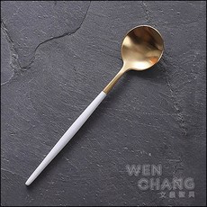 WEN CHANG 304不鏽鋼 湯匙 Z083, 1個, 白金湯池