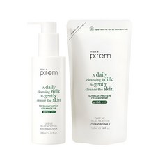 메이크프렘 안심 모이스처 클렌징 밀크 (대용량), 300ml, 1개