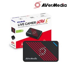 에버미디어 Live Gamer ULTRA S 외장형 캡처카드, 블랙, GC553PRO