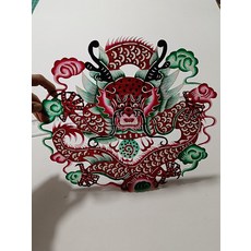 手工皮影 龍 牛皮雕刻 收藏, 如圖所示, 1個