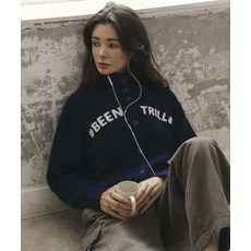 빈트릴 우먼즈 터틀넥 카라 니트 가디건 BA243CD501 NVKJDH5576170