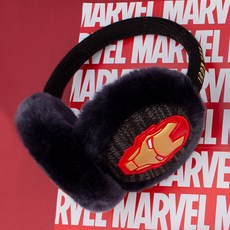 WINGHOUSE 鋼鐵俠毛皮博卡耳罩冬季人物耳罩