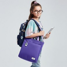초등학생 보조가방 학원가방 크로스백 탈부착 스트랩 생활방수 심플 무지 가방 국내생산 미술학원 피아노학원