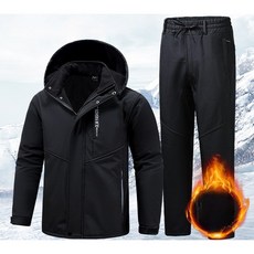 스타일닥터 남자 겨울 방풍 방수 작업복 기모 방한복 야외 다기능 낚시복 등산복 스판 트레이닝복 상하복세트