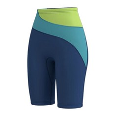 다이빙슈트 스쿠버 다이빙 반바지 3mm 두께, 2_티베트 청색 + 호수 청색