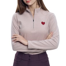 <스타일랑> 여성 고밀도 기모 플리스 집업 티셔츠 / 프리미엄 플리스 기모 등산 아웃도어 스마일리 집업티