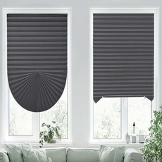 랄잇 붙이는 블라인드 150 그레이 접착식블라인드