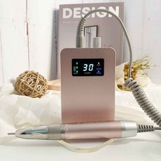 Ostar Nails 心緹 POCKET專業無刷口袋磨甲機 防水手柄升級, 1個, 玫瑰金,單手柄, 玫瑰金