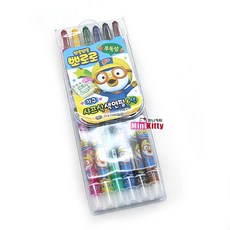 (지구)뽀로로 샤프식색연필 6색, 본상품선택, 1