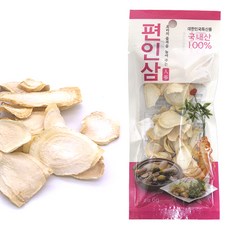 코리아인삼 편인삼 6g 건삼 말린인삼 건조인삼 인삼 삼계탕재료, 1개