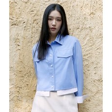매장정품 셀렙샵에디션 CELEBSHOP EDITION 레이어드 배색 셔츠자켓 2053149476 123670