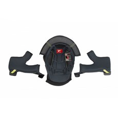 長野總代理 UFO Echus Helmet 頭盔內墊和臉頰墊，吸濕排汗，舒適透氣，可拆卸清洗, 1個, XXL