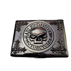 MASTERMIND PARIYA 銀色大骷髏煙盒