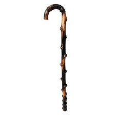 나무 지팡이 원목 고급 청려장 미끄럼방지 나무지팡이, 트리 스타일 2.6cm-3.0cm 레트로 컬러, 2.6cm-3.0cm 레트로, 트리스타일2.6cm-3.0cm레트로컬러