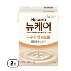 뉴케어 구수한맛 플러스, 2개, 200ml