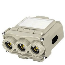 三眼貓頭鷹頭燈 帽夾燈 帽沿燈 強光頭燈 夾帽燈 輕量頭燈 感應頭燈 釣魚燈 露營燈, 米色, 1個