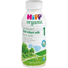 HiPP 1 Infant Baby Milk Formula 힙 1단계 영아 액상 분유 470ml