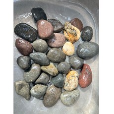造景石頭 大磯石 正海石 宜蘭石 花園魚缸鋪底石, 1組, 4～6公分, 1kg
