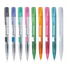 Pentel 펜텔 Techniclick 테크니클릭 샤프 0.5mm 클리어블랙, 0.5mm클리어핑크